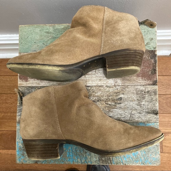 Lucky Brand Suede Ankle Boots 7.5 - Picture 2 of 9